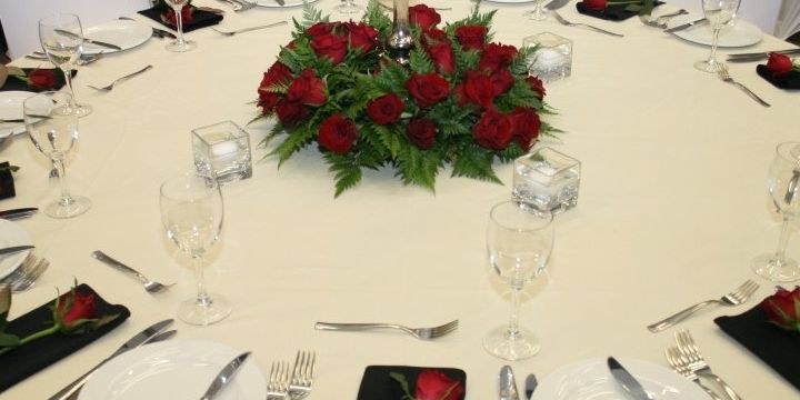 Banqueting Style For A Celebration