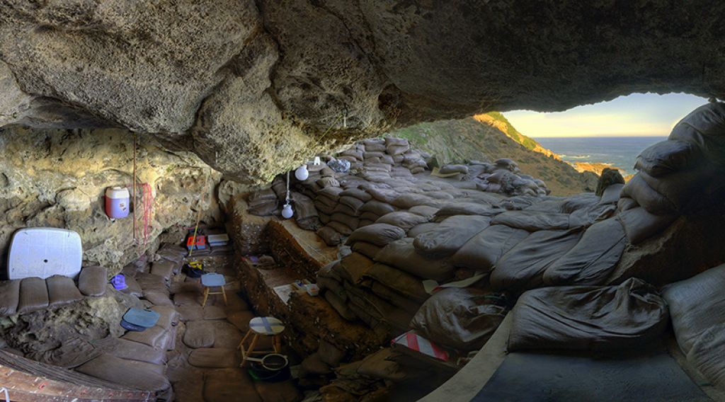 Blombos Cave Interior, 2010