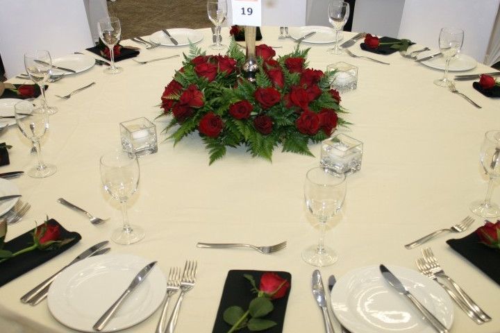 Banqueting Style For A Celebration