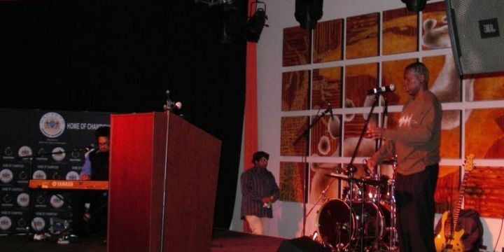 Stage In Conference Room