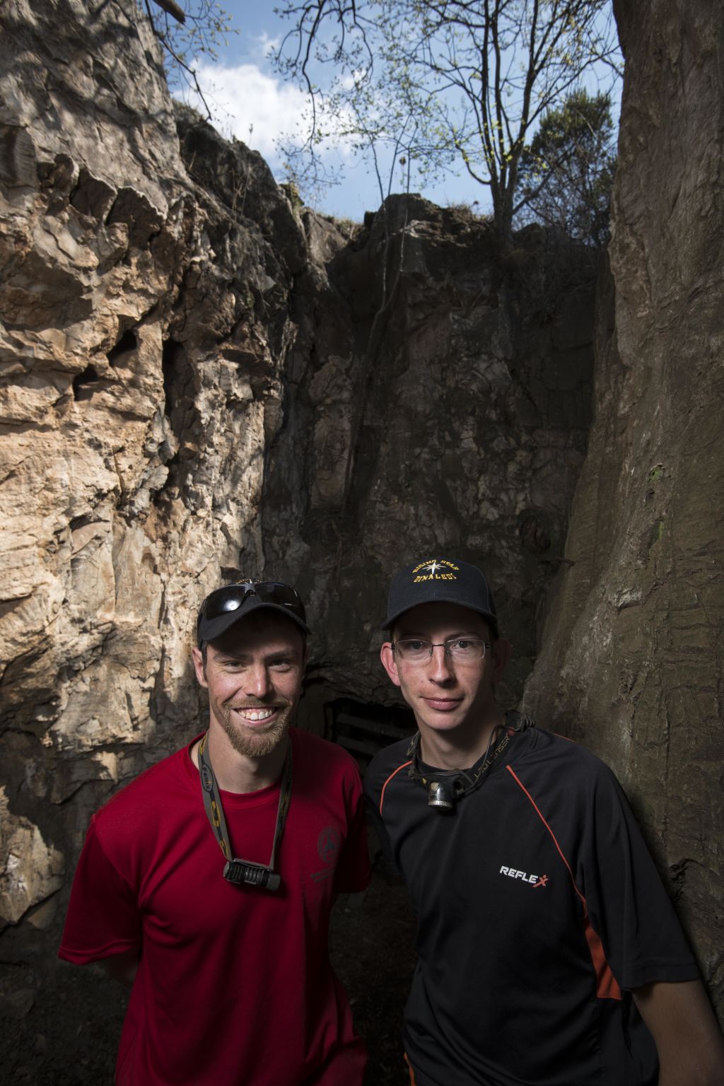 11 Steve Tucker And Rick Hunter Two Of The Cavers Who Found The Dinaledi Chamber  Cc Wits University